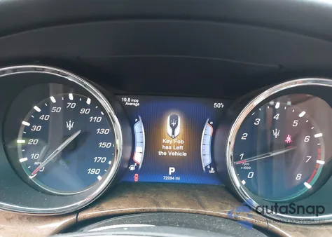 2016 Maserati Quattroporte S Q4 from USA, damaged, VIN ZAM56RRA9G1186061